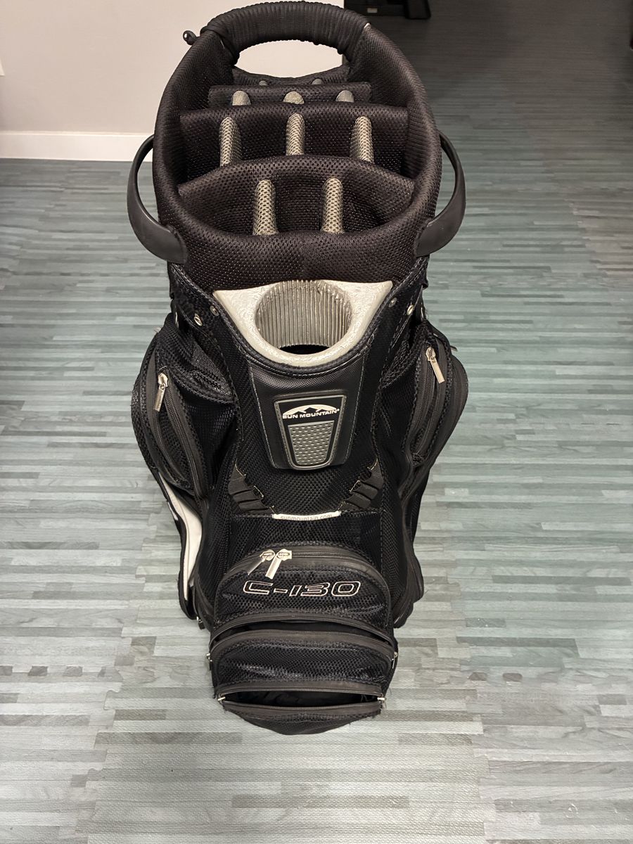 Black Sun Mountain C-130 Cart Golf Bag