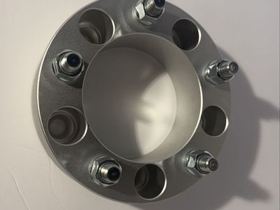 New Pair of 5-Lug Aluminum Hubcentric Wheel Spacers Full Set- CNC Machined