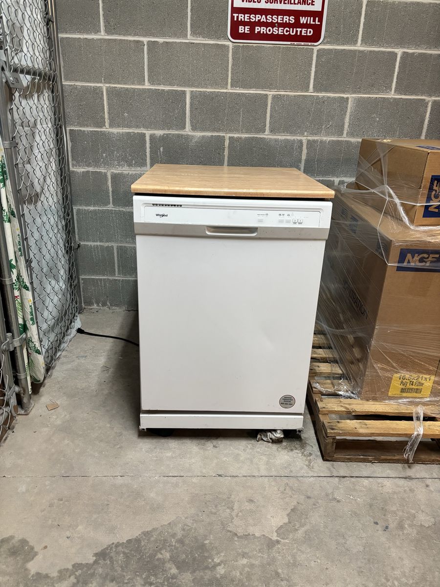 Whirlpool portable dishwasher 3379934A