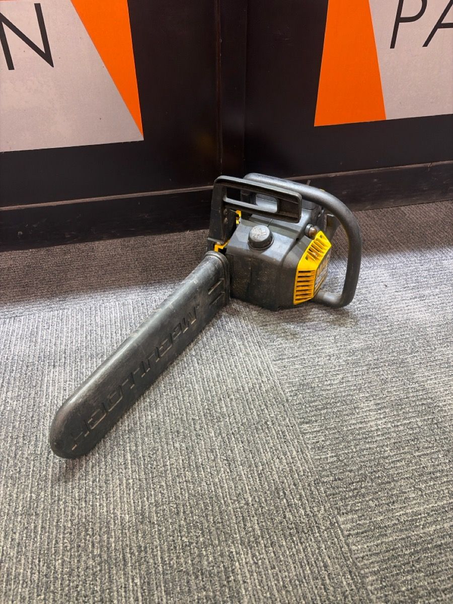 MCCULLOCH CHAINSAW MAC 3216 16" BAR WITH HARD CASE #WCP039967