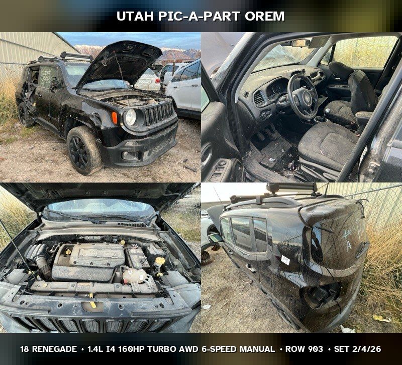 2018 Jeep Renegade Parts - UTPAP Orem