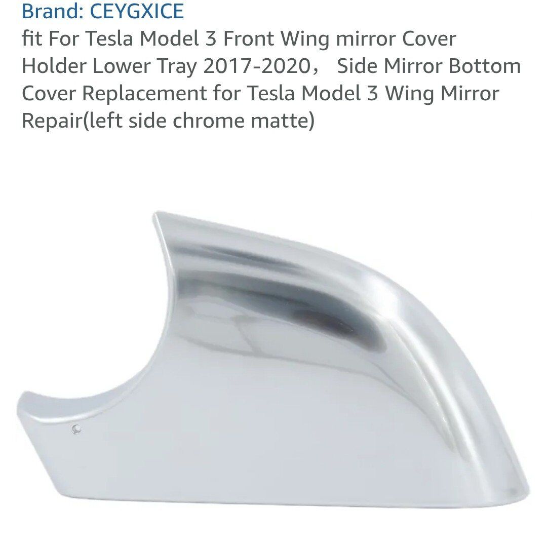 Tesla Mirror Cover