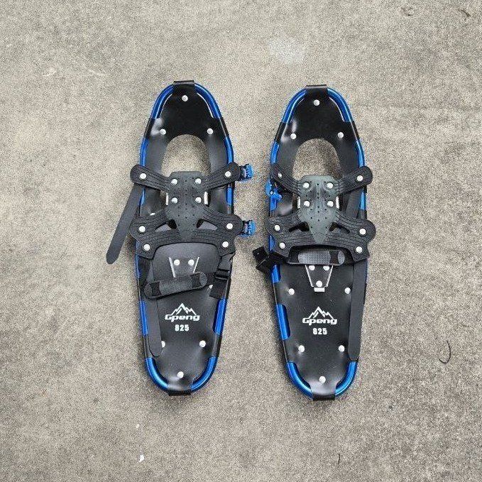 NEW Gpeng 825 Lightweight Aluminum Alloy All Terrain 25” Snowshoes Bag 120-180lbs.