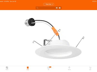 Commercial Electric Canned Lights (6) - - white trim