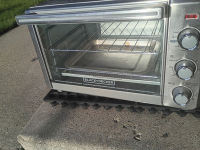 BLACK+DECKER Toaster Oven Air Fryer, Stainless Steel, Countertop, Multi-function Cooking