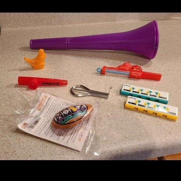 Horns. Whistles, Harmonicas, Mouth Harp