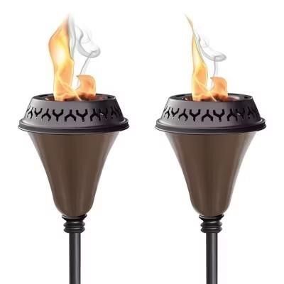 Set of 2 Large Snuffer & Wick DECO WINDOW