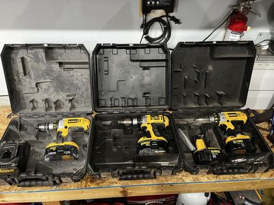 DeWalt cordless drills