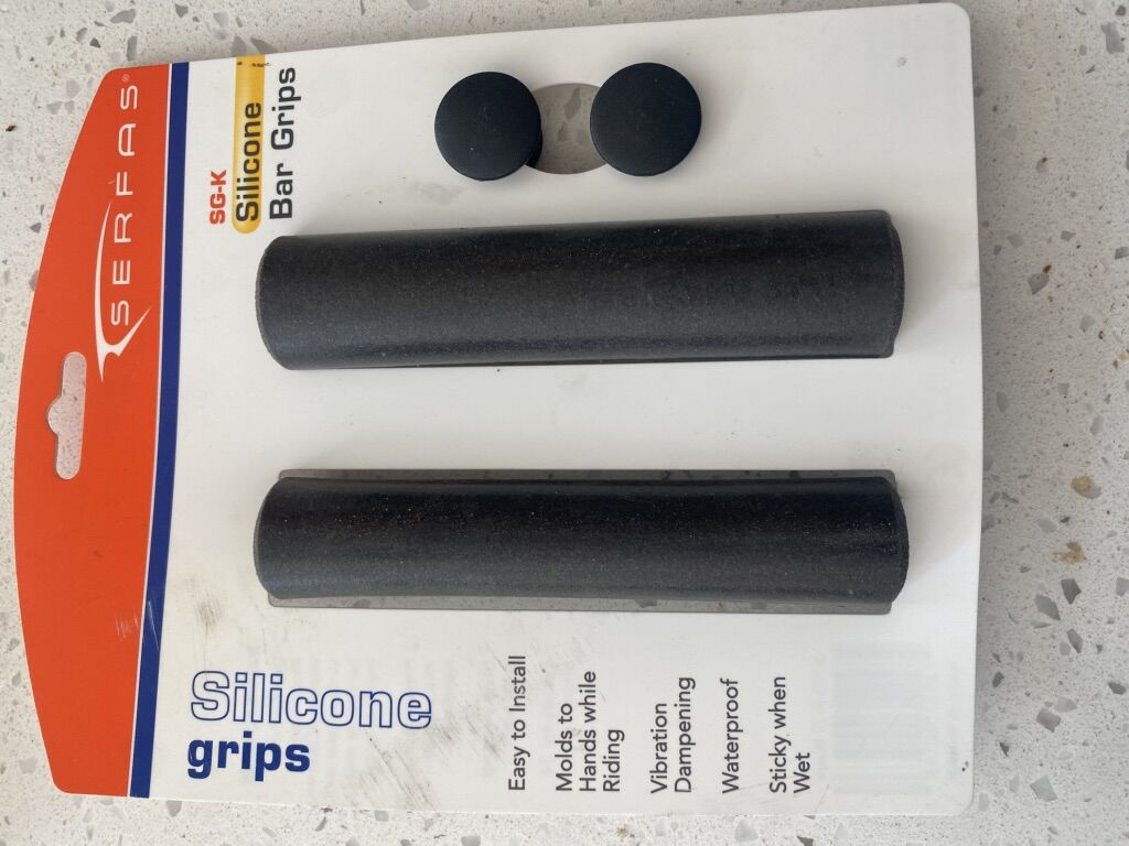 NEW Serfas silicone Foam Grips Esi Style Xc