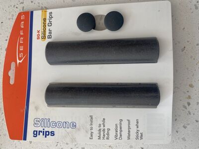 NEW Serfas silicone Foam Grips Esi Style Xc