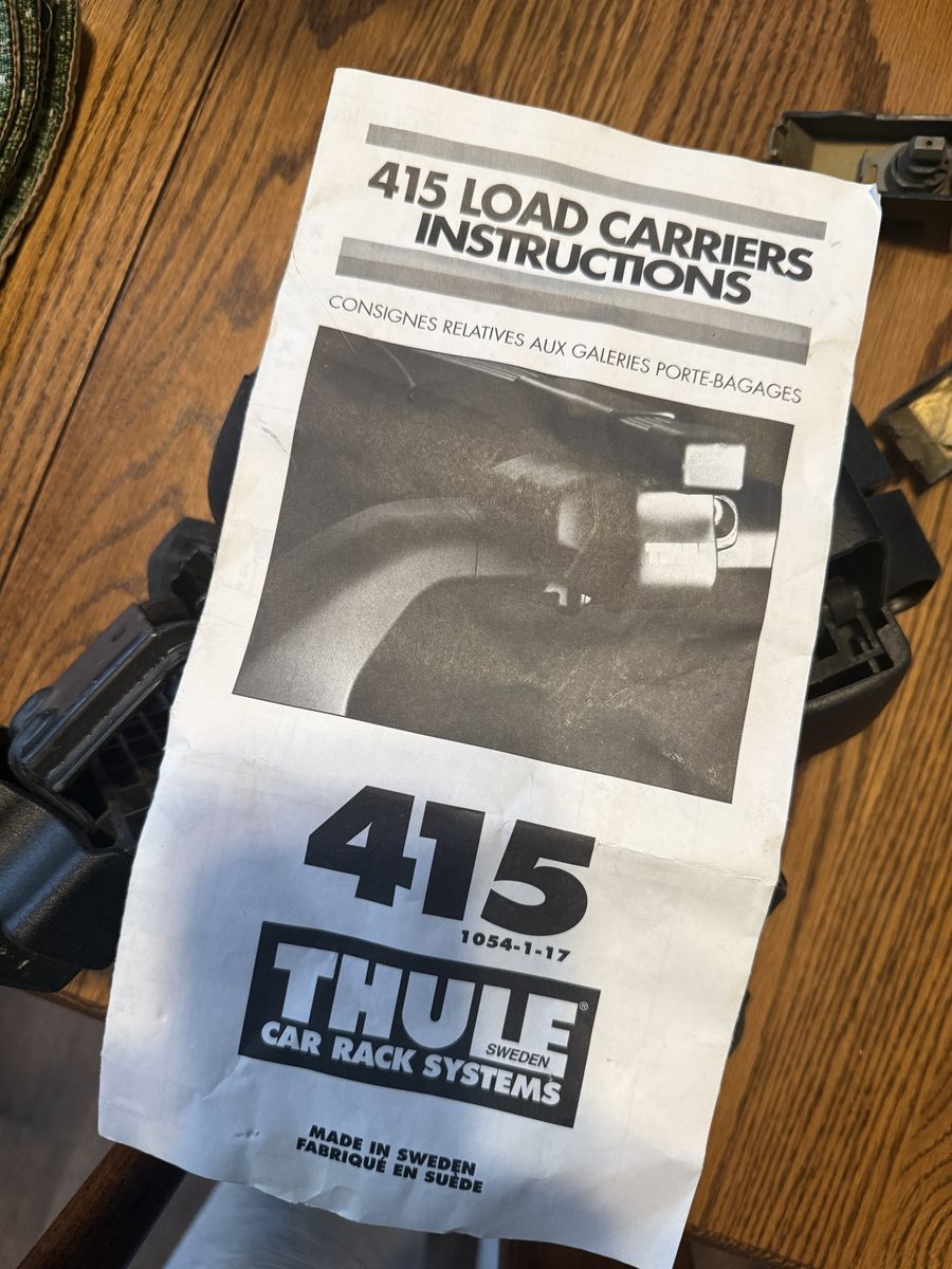 THULE Roof Rack: cargo, bikes, skis, etc