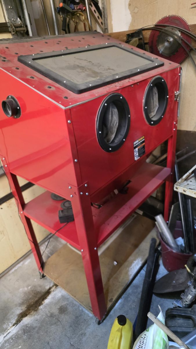 Sandblast cabinet
