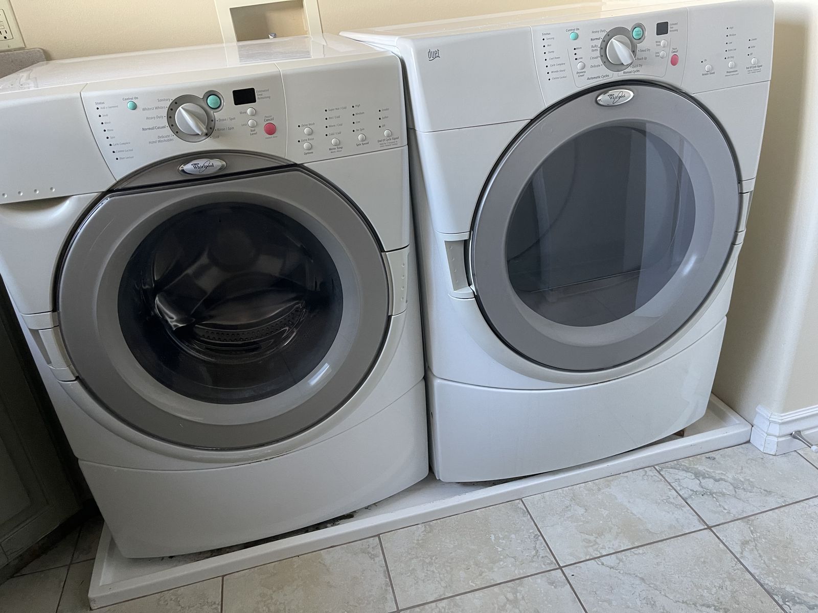 Washer and Dryer