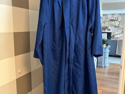 Jostens Royal Blue Graduation Cap and Gown
