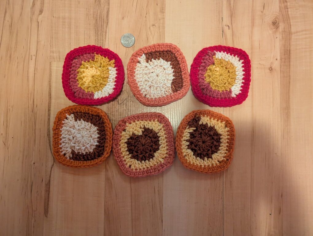 Crochet Coasters $10