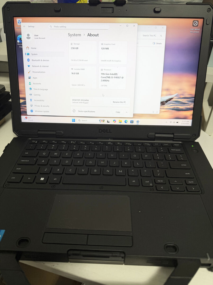 Dell Latitude 5430 Rugged TouchScreen with stylus w/warranty