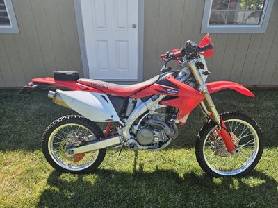 2006 honda crf450x street legal