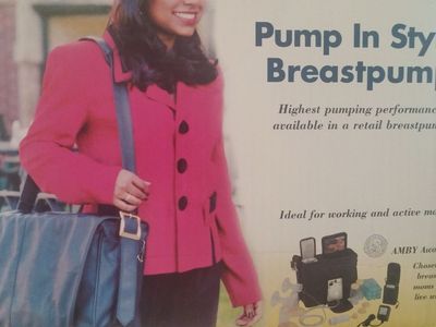 Electric double Breastpump -used