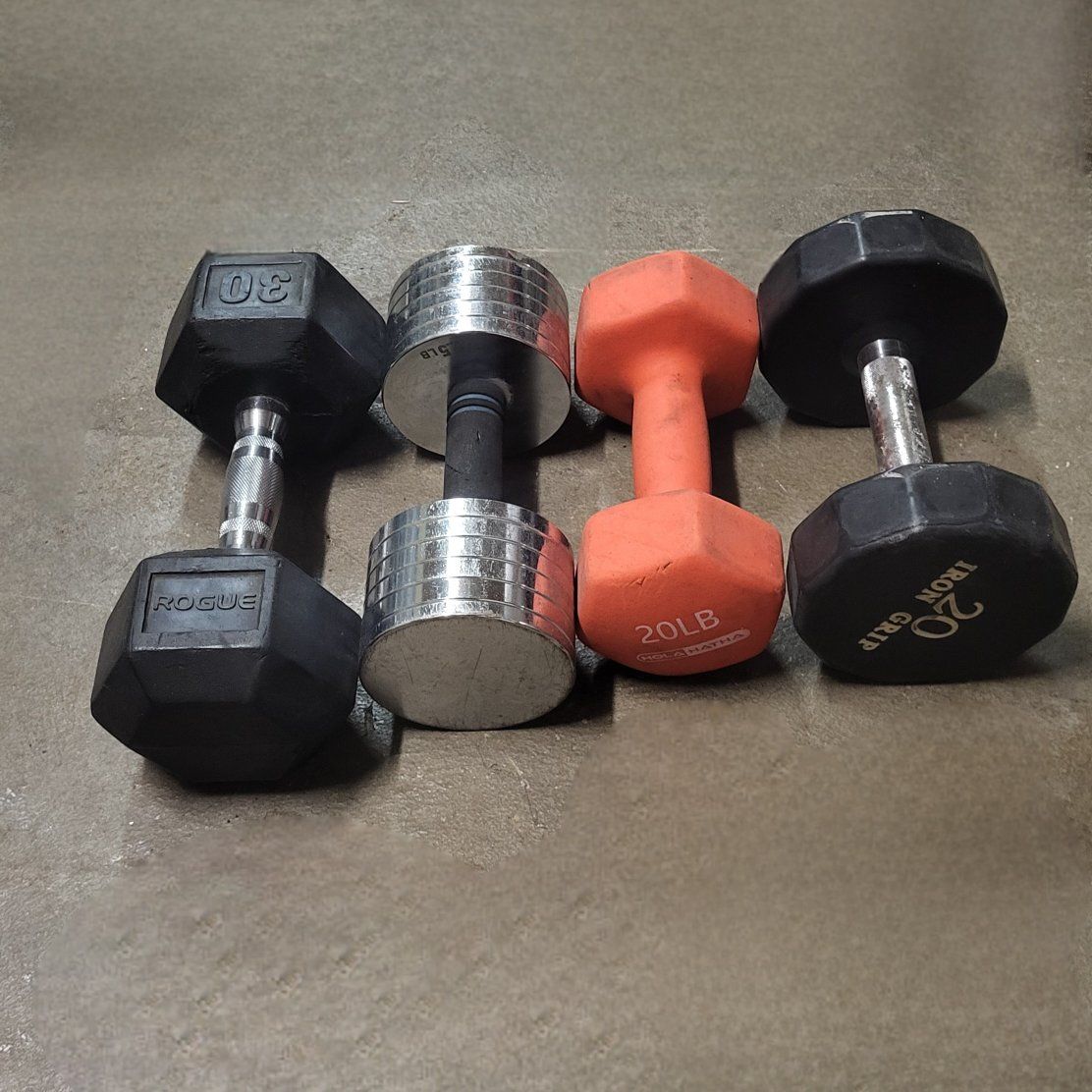dumbbells 100 pounds