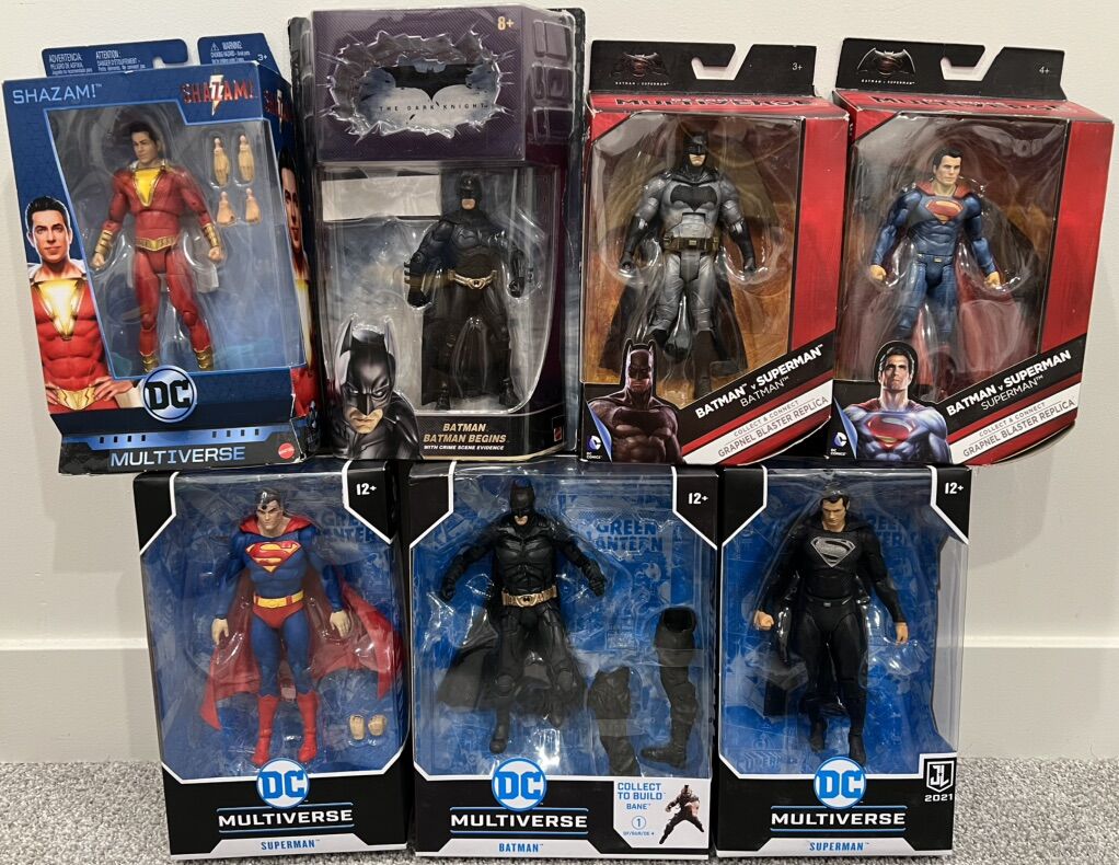 DC Multiverse McFarlane, Movie Masters Figures