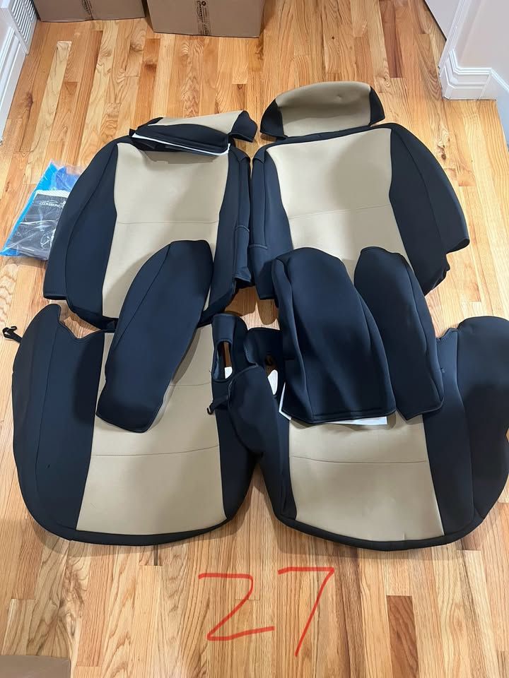 #27 New 1999-2002 Lincoln Town Car Coverking Neoprene Seat Covers