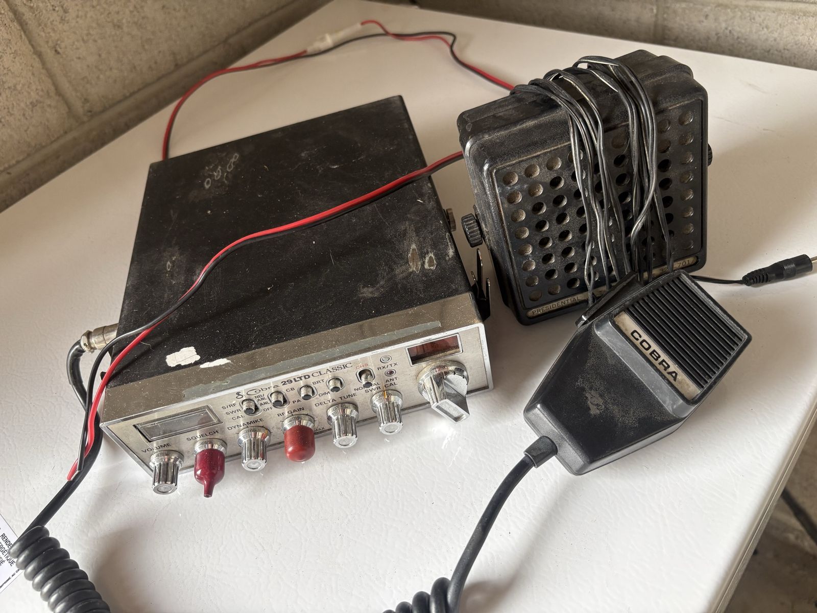 Cobra 29 LTD Classic CB Radio with Microphone and External Speaker (Used)