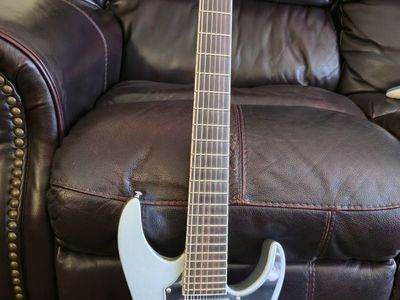 ESP LTD KS M-7 Evertune Ken Susi Signature Metallic Silver
