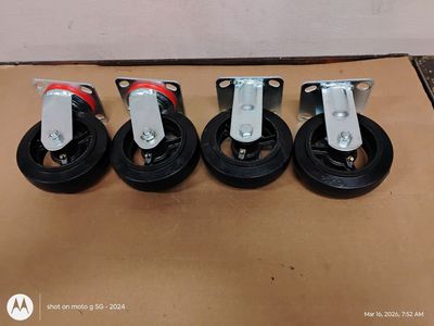 Four New, Heavy duty Casters