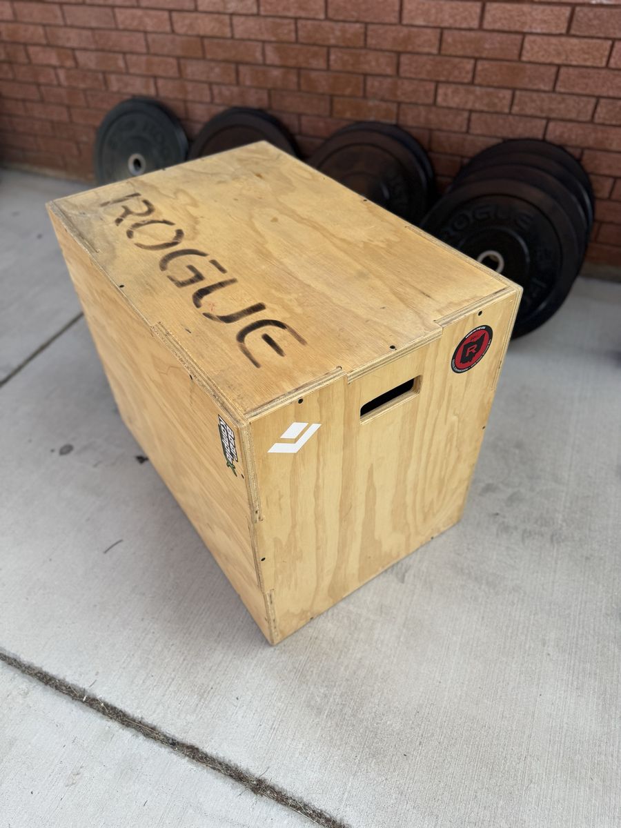 Rogue Fitness Games/Wood Plyo Box - Durable Jump Training Box for CrossFit & Plyometrics