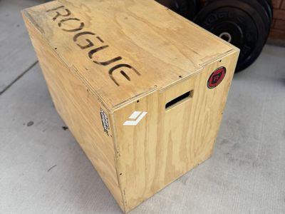 Rogue Fitness Games/Wood Plyo Box - Durable Jump Training Box for CrossFit & Plyometrics