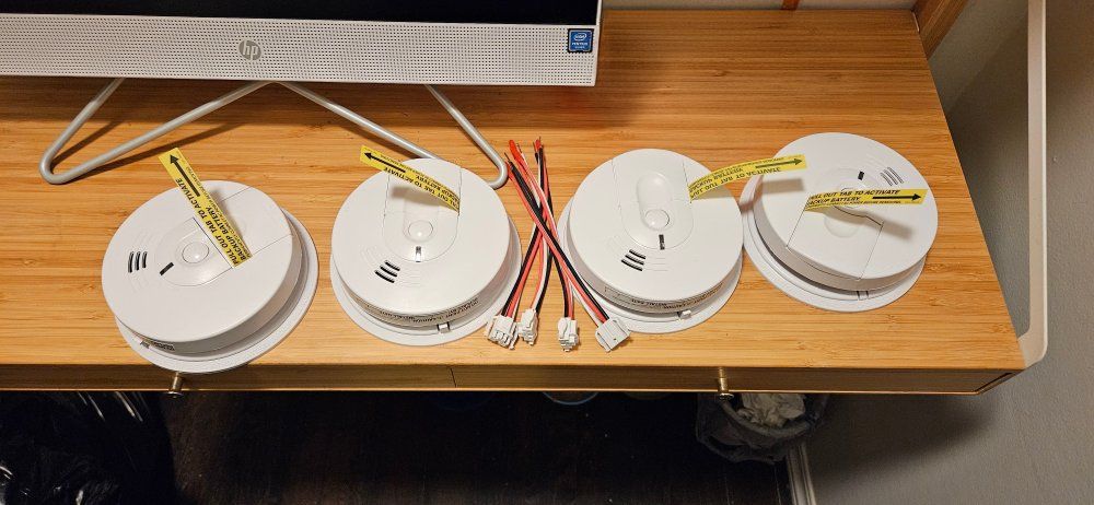 FireX smoke detectors (4)