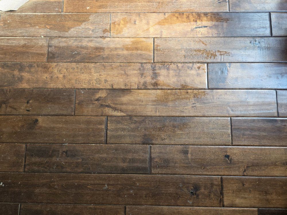 3/4" Hand Scraped Solid Hardwood Floors FREE!