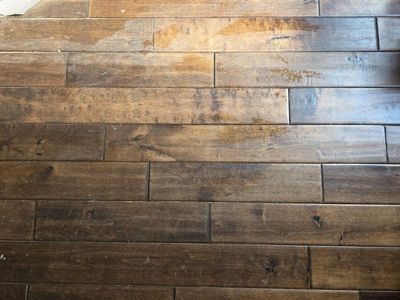 3/4" Hand Scraped Solid Hardwood Floors FREE!