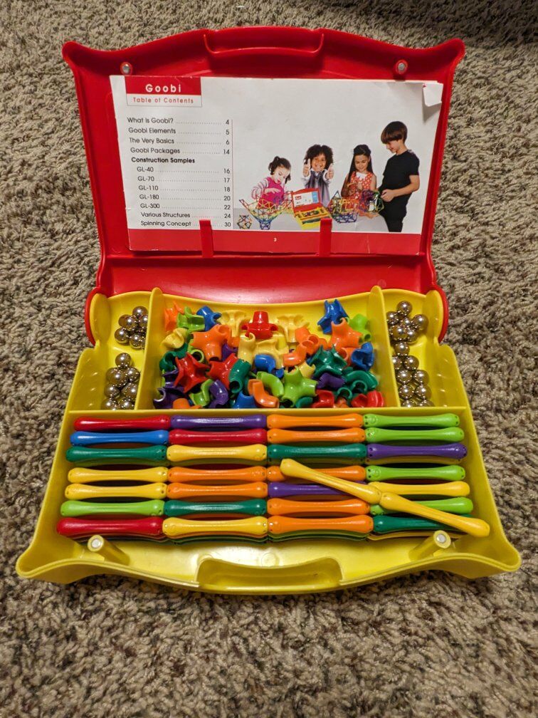 Goobi Magnetic Sticks Building Set