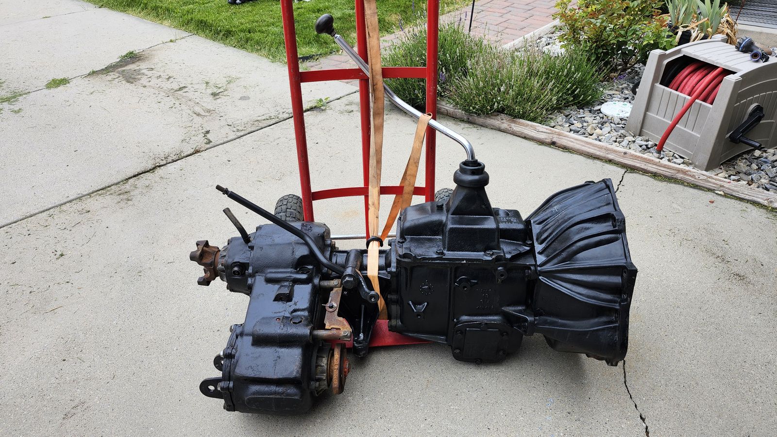 SM465 transmission with NP205 transfer case