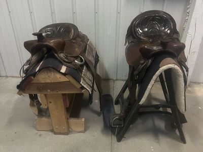 Western saddles