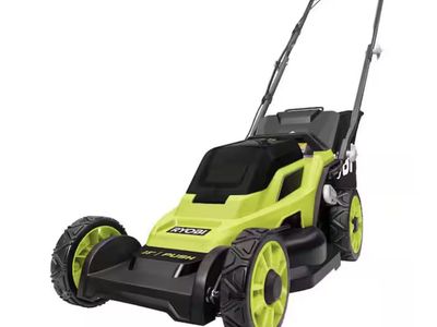 RYOBI ONE+ 18V 13 in. Cordless Battery Walk Behind Push Lawn Mower (Tool Only)