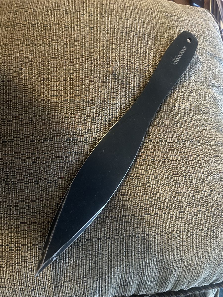 Cold Steel throwing knife.