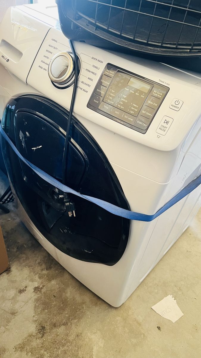 Washer and dryer