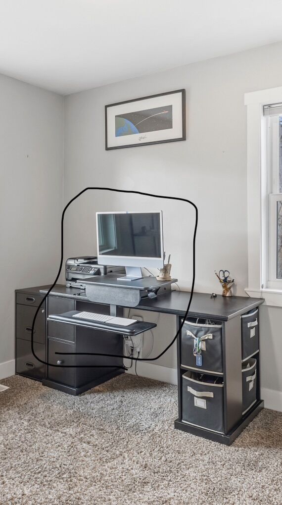 Standing Desk Converter