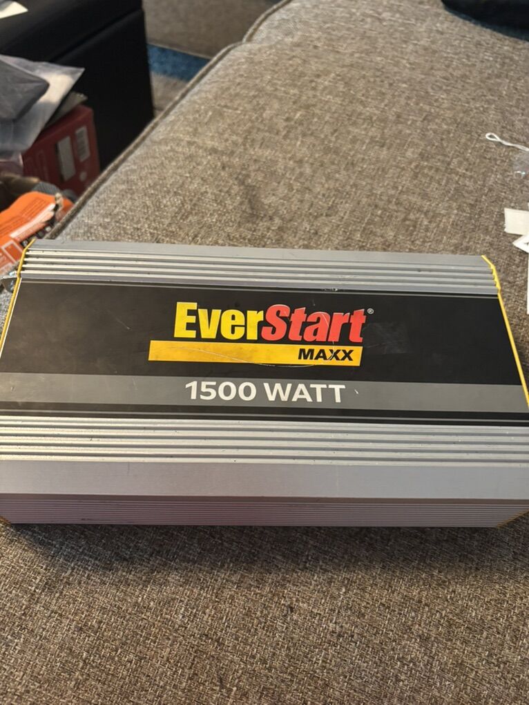 Everstart 1500 Watt Power InVerter Exc Condition