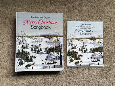 Vintage 1981 Reader's Digest Merry Christmas Songbook and Lyric Booklet