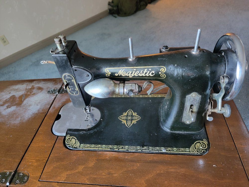 antique sewing machine