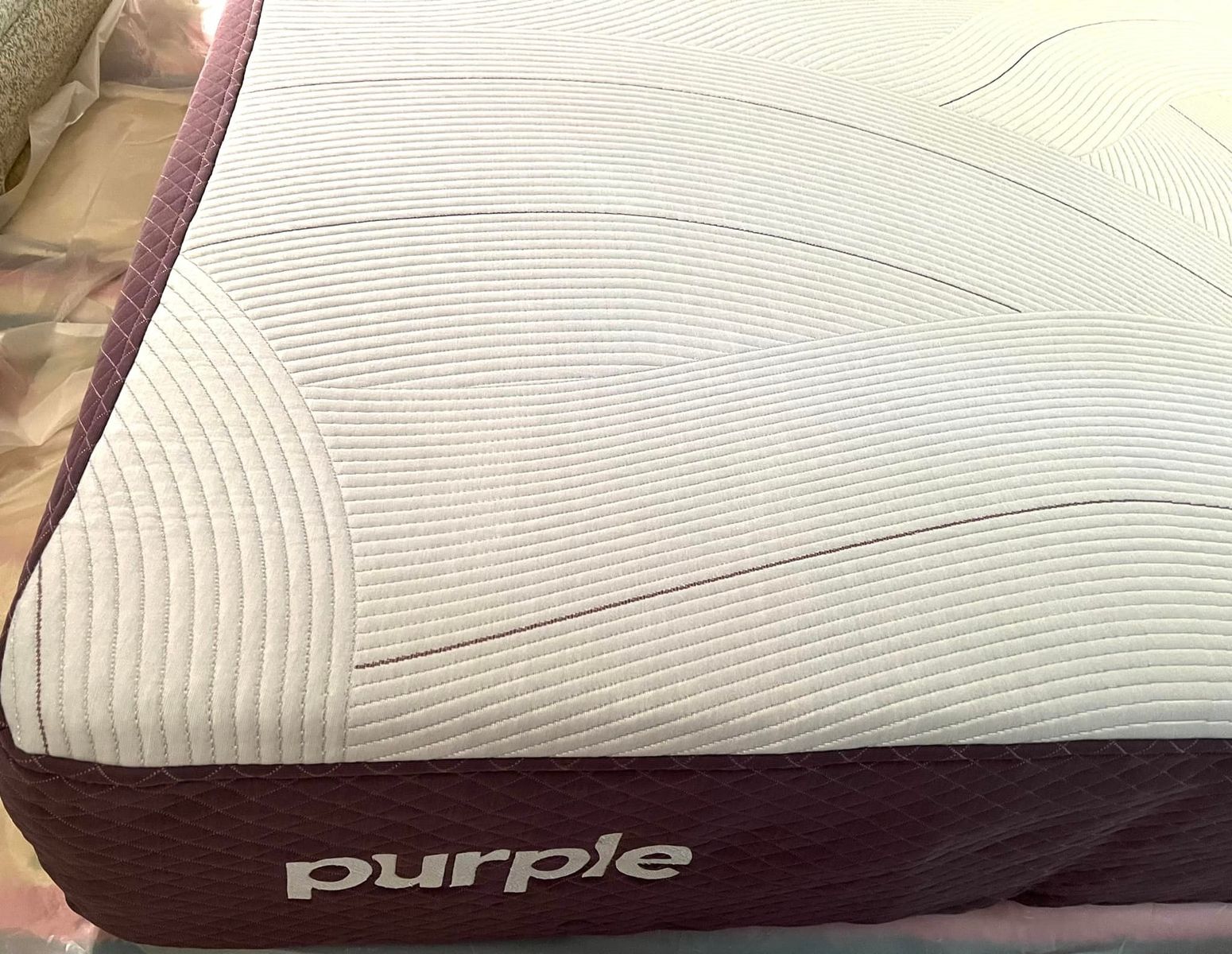 Purple, Queen, Restore Premier, Like New, Firmness: Firm, Excellent Condition