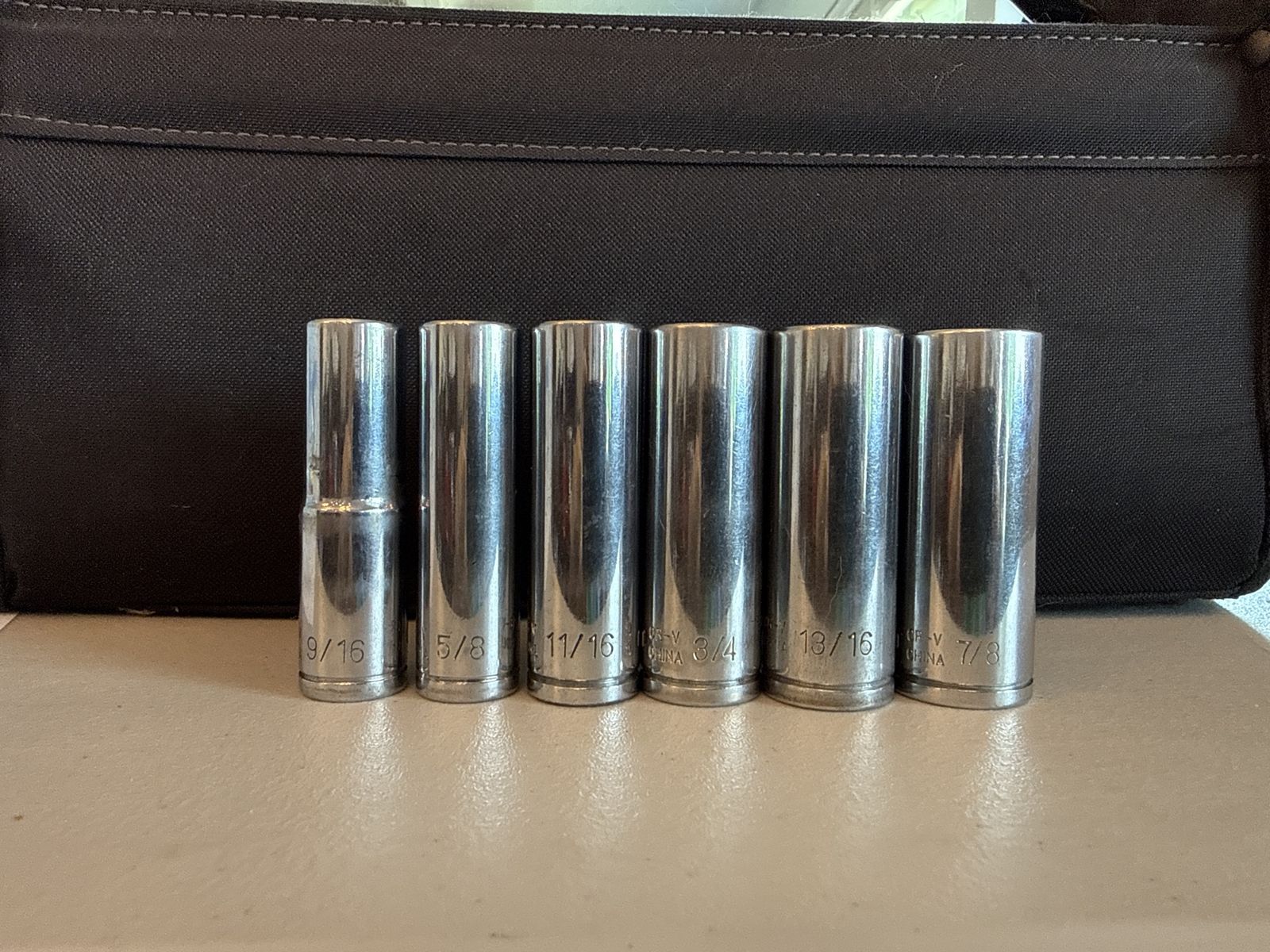Companion 1/2" Drive Deep Sockets – 6 pc SAE Set