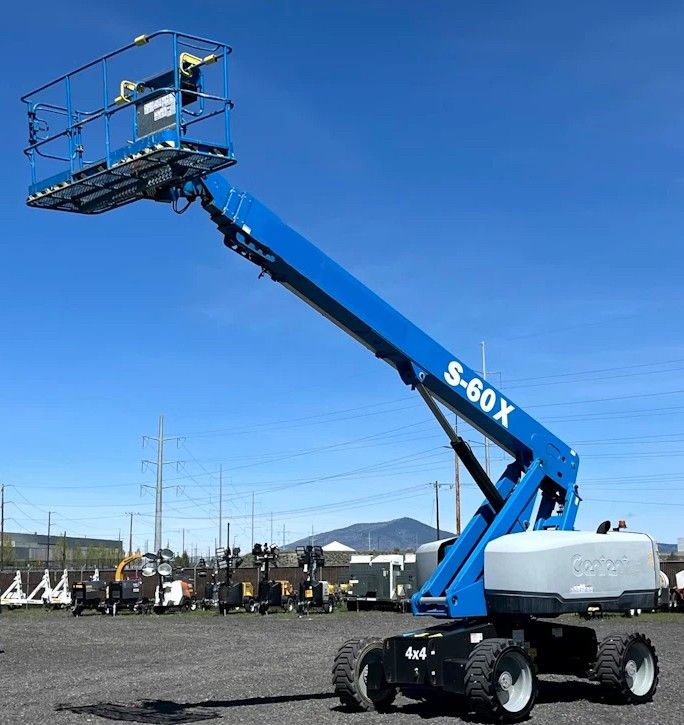 2018 Genie S60X Telescopic Boom Lift