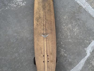 Vintage Barfoot long Board JaR surf boards Santa Barbara, California