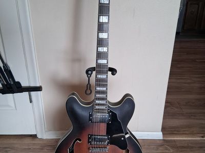 GROTE Jazz/Blues Semi-Hollow Body Electric Guitar