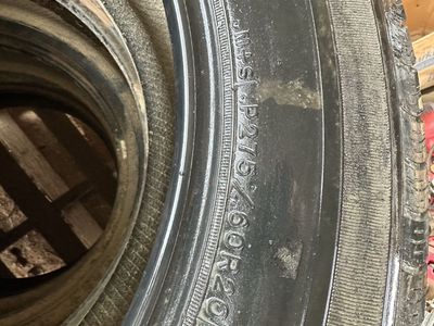 Set of 4 P275/60R20 M+S All-Season Truck & SUV Tires