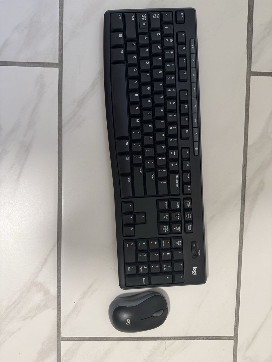 Logitech Mouse and Keyboard with Unifier